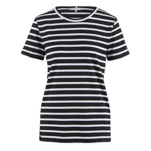 Футболка женская Tommy Hilfiger WW0WW28386 черная M в SELA