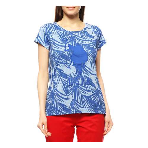 Футболка женская U.S. POLO Assn. G082SZ0110NERUDA голубая XS в SELA
