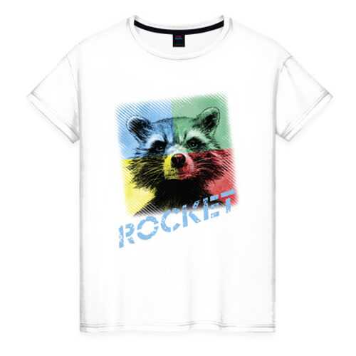 Футболка женская ВсеМайки 2166483 белая XXXL в SELA