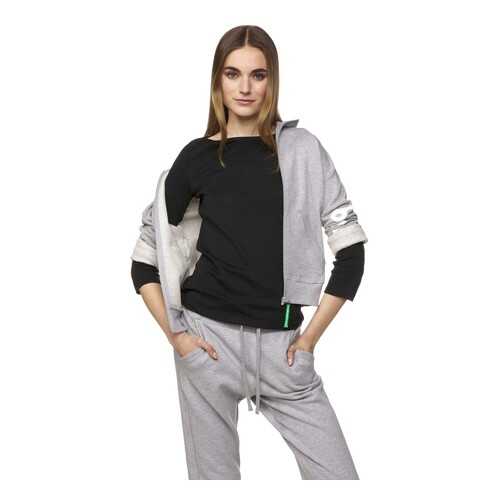 Лонгслив женский United Colors of Benetton 3GA2E16A1_100 черный M в SELA