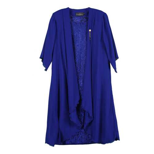 Платье женское Classic Fashion CD-1219-5N синее 56 EU в SELA