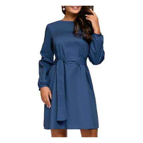Платье женское D&M by 1001DRESS 0112001-01958BL синее S в SELA