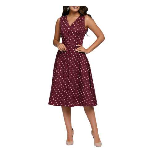 Платье женское D&M by 1001DRESS DM01615BO красное L в SELA