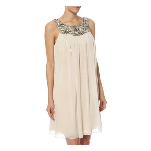 Платье женское JS BOUTIQUE 5259725 бежевое 8 US в SELA