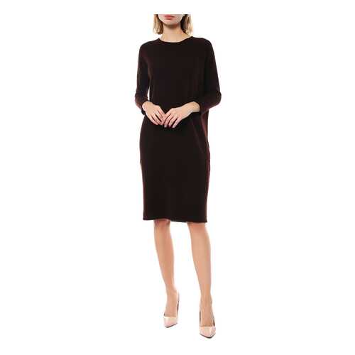 Платье женское Mir cashmere CWJ16-008 коричневое 5XL RU в SELA