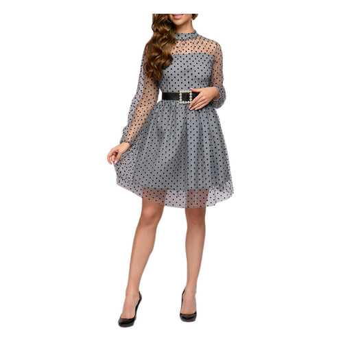 Вечернее платье женское D&M by 1001DRESS 0112001-30040GY серое M в SELA