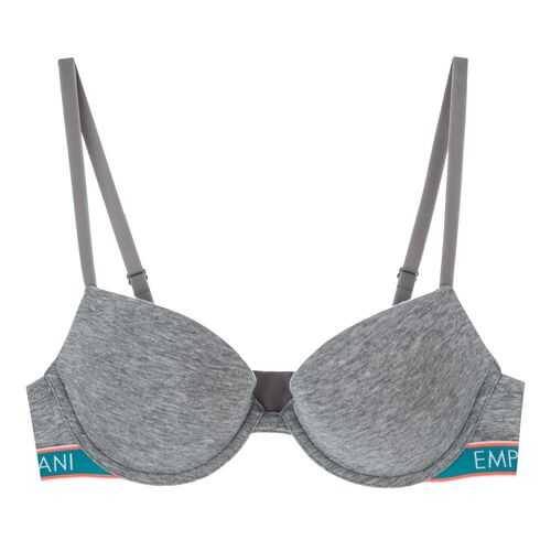 Бюстгальтер женский Emporio Armani 162394 0P317 серый 34C IT в SELA